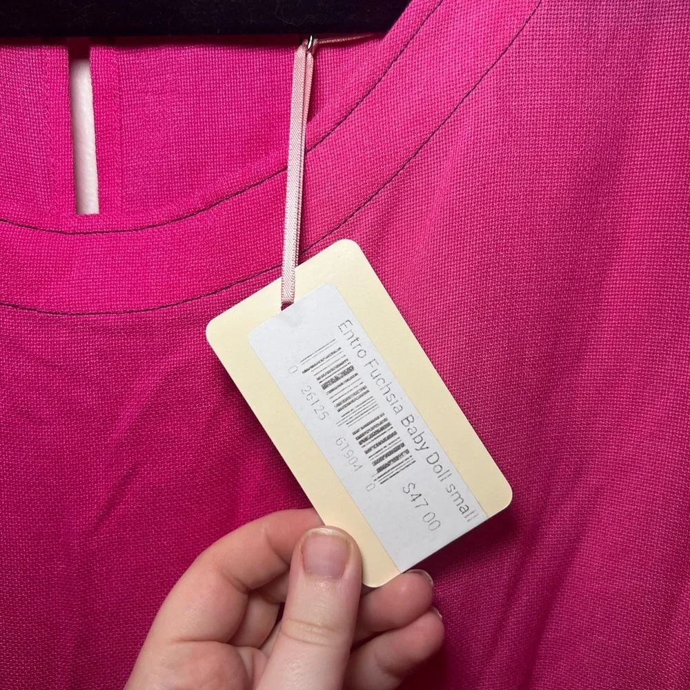 Hot Pink Entro Top- NWT - Picture 2 of 4